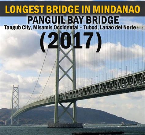 tubod tangub bridge|Construction of PH longest bridge starts .